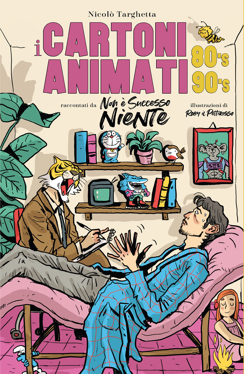 cover libro cartoni animati anni80 90