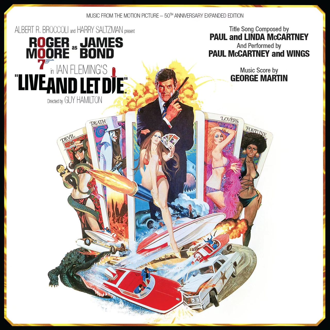 cover live and let die expanded