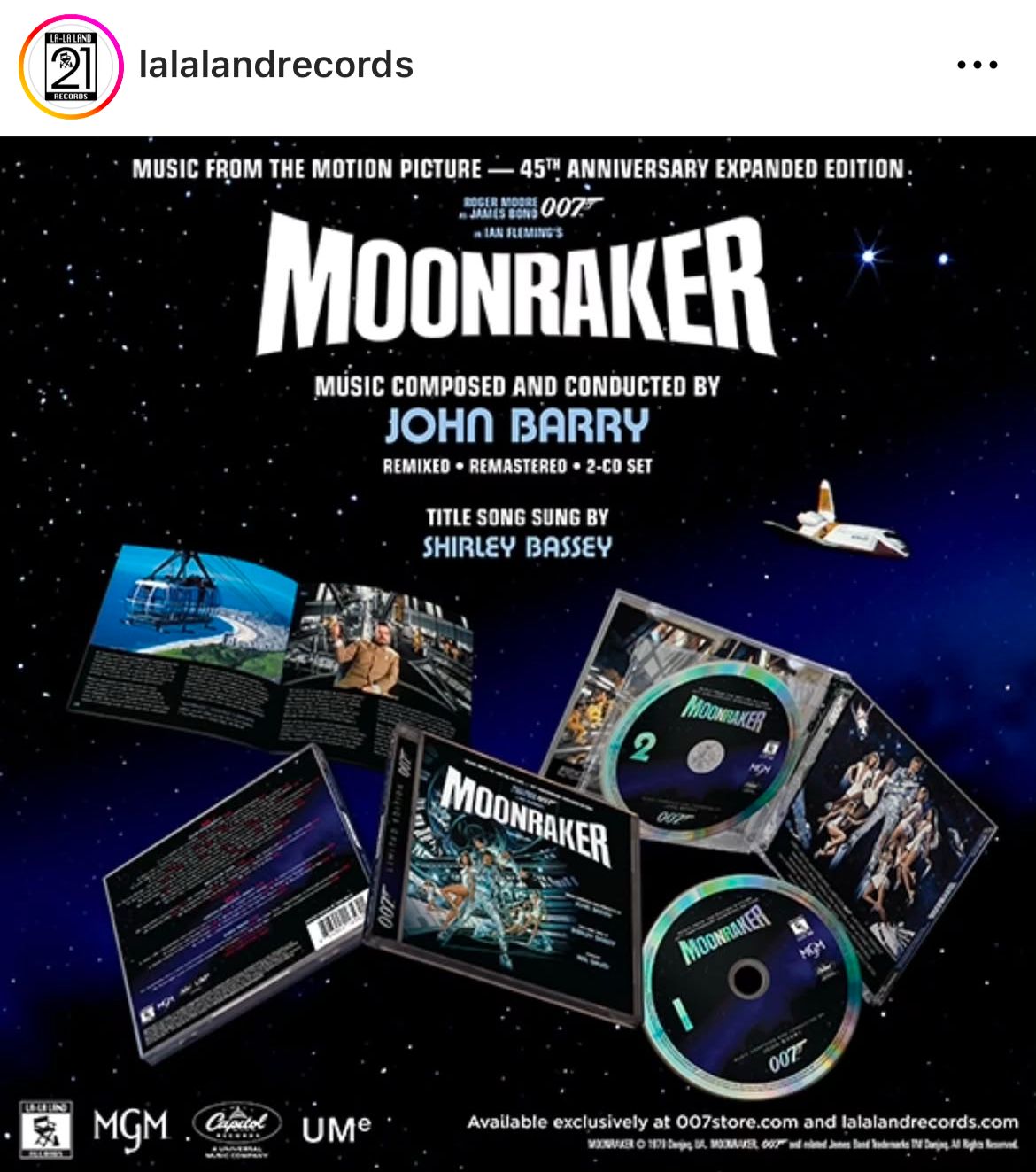 ColonneSonore.Net cover moonraker estesa