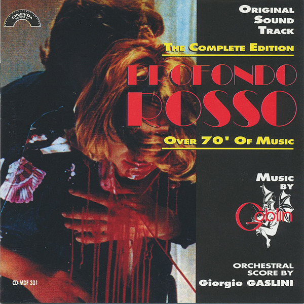 ColonneSonore.Net cover profondo rosso goblin 50 anni gaslini