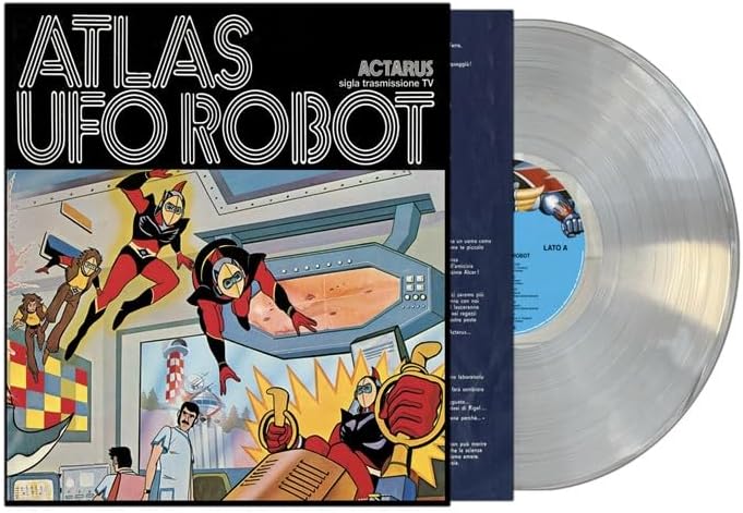 ColonneSonore.Net cover ufo robot vinile blu