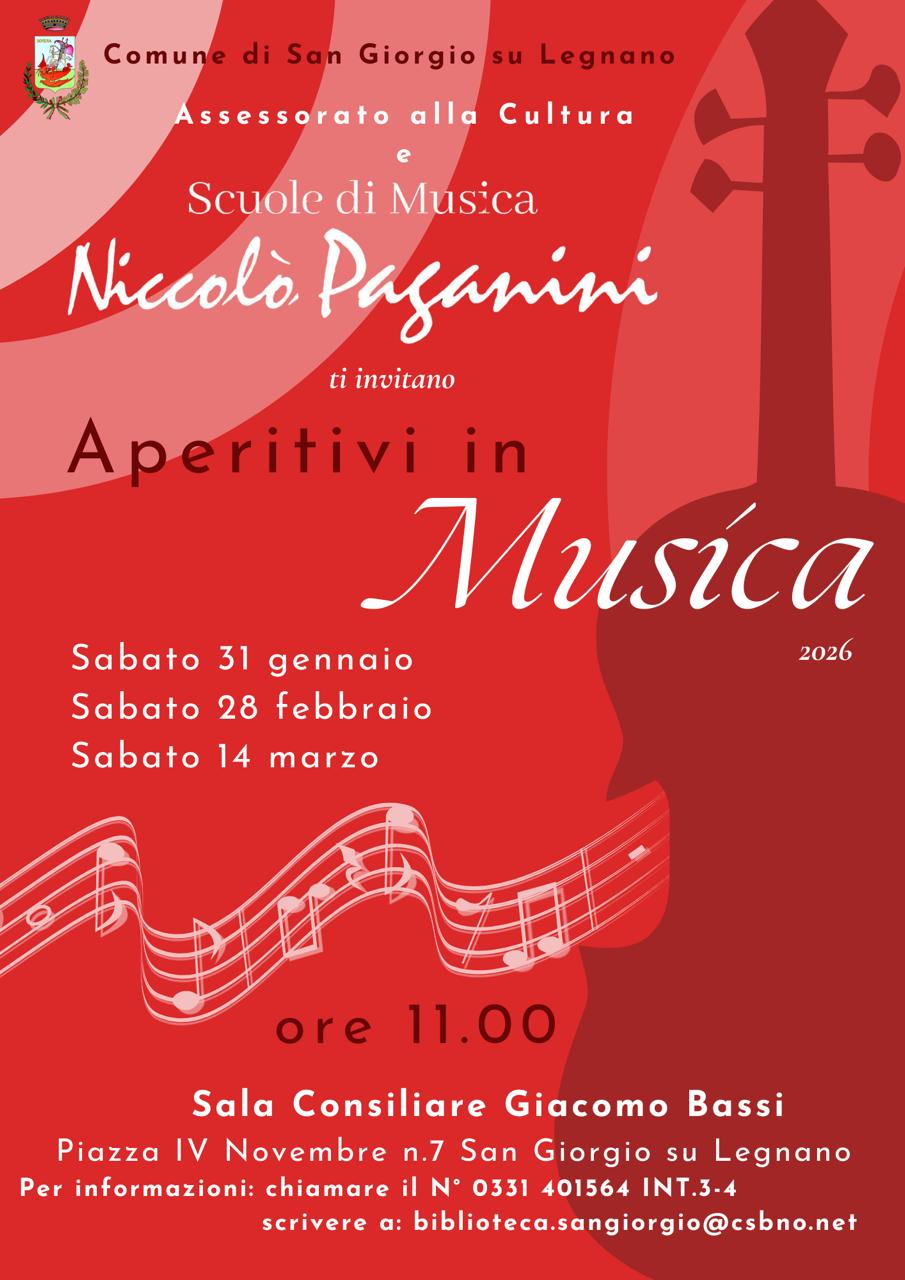 Aperitivi in musica 2026 San Giorgio