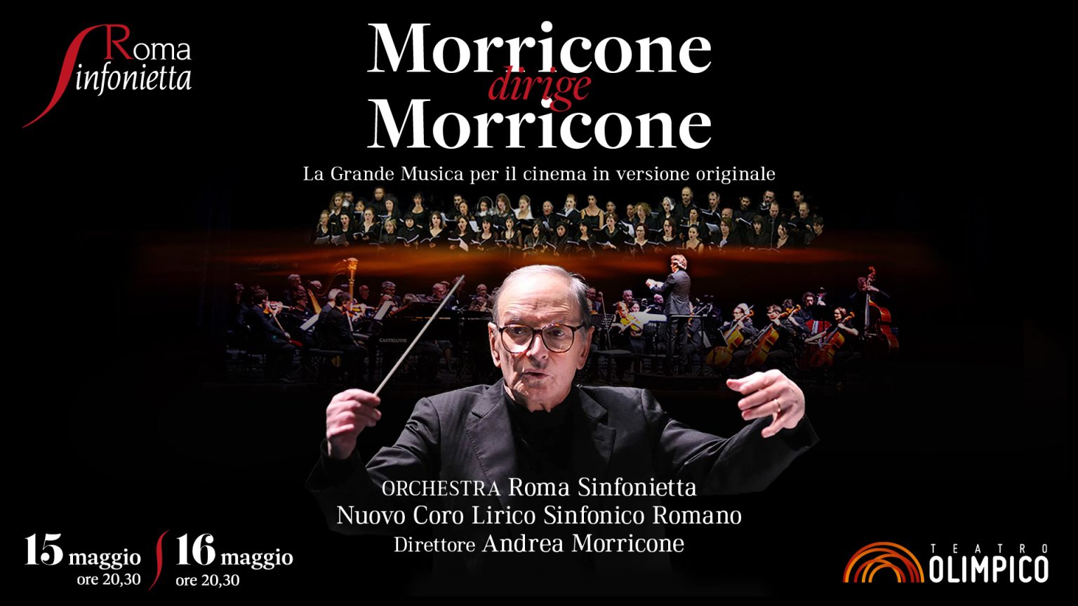 Manifesto Morricone dirige Morricone