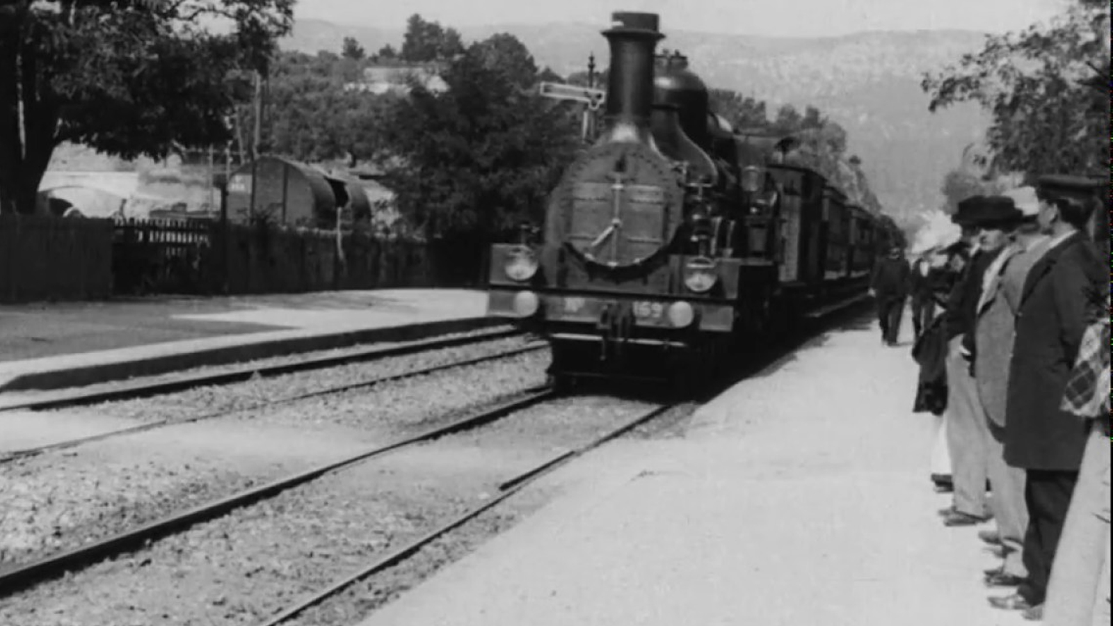 arrivo del treno foto