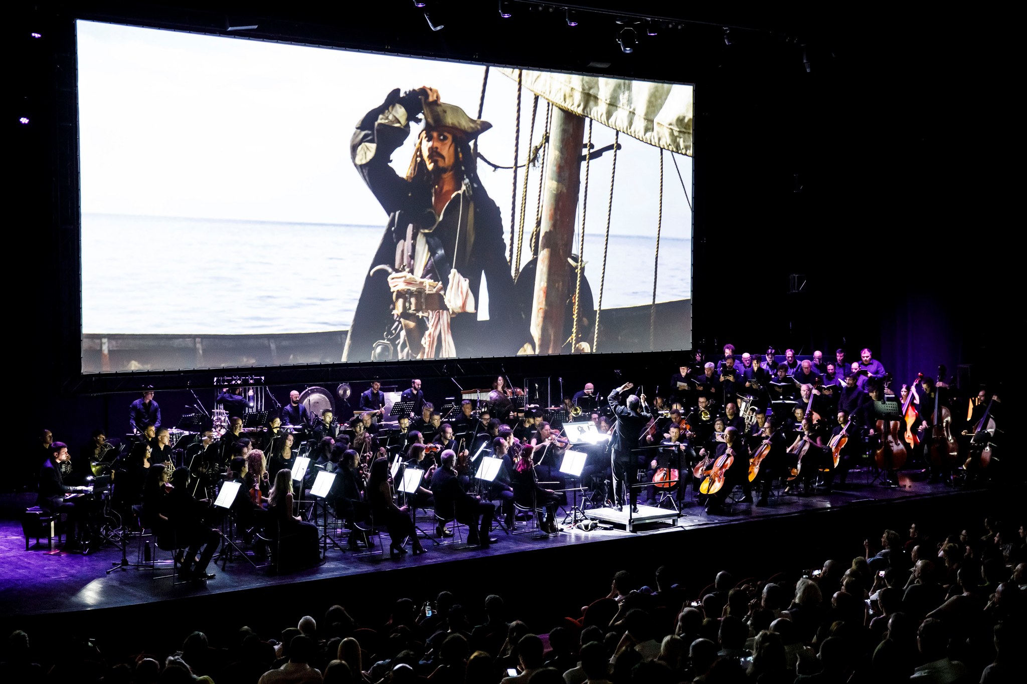 foto pirati dei caraibi cineconcerto roma 4