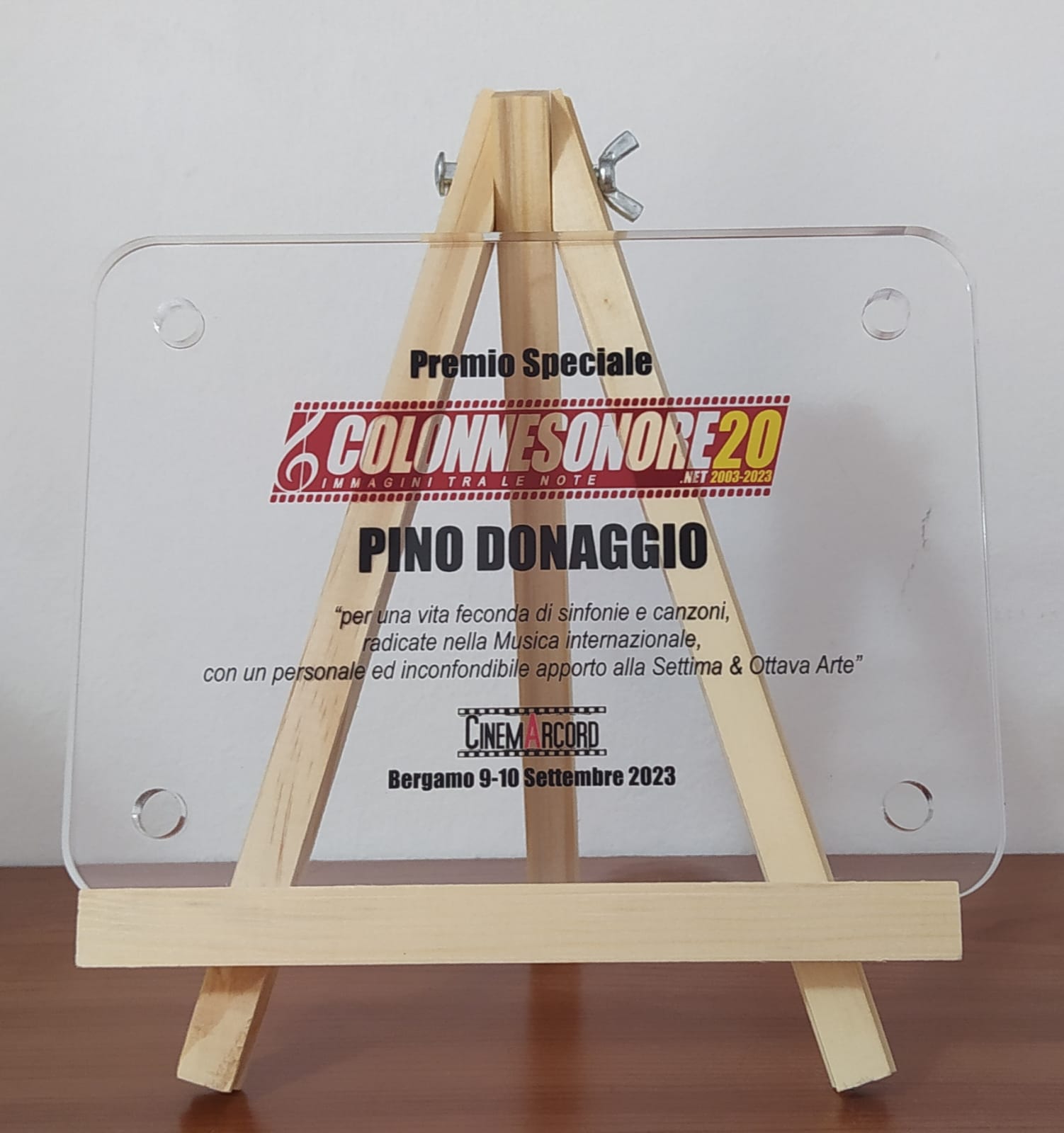 foto premi 20 anni colonne sonore 3