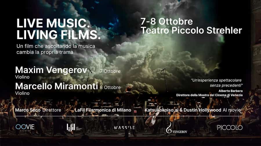 ColonneSonore.Net locandina LIVE MUSIC LIVING FILMS