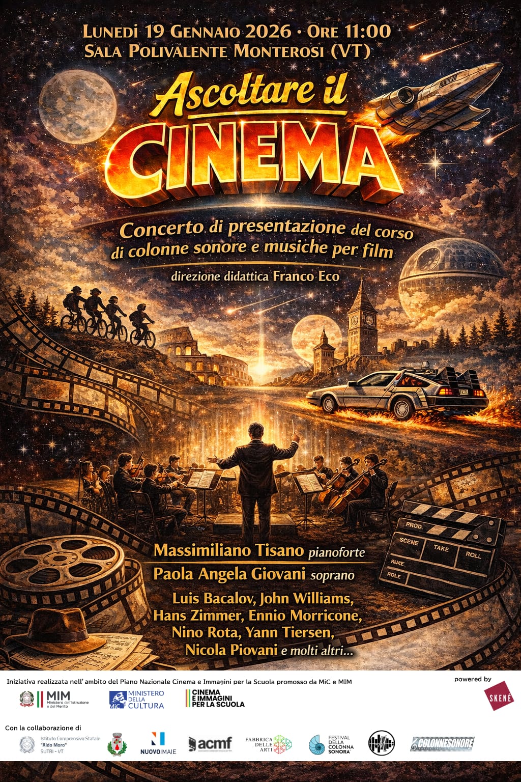 ColonneSonore.Net locandina ascoltare il cinema concerto