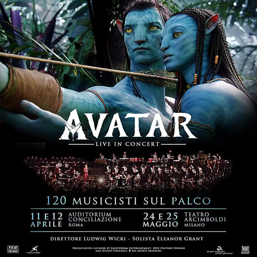 locandina avatar cineconcert