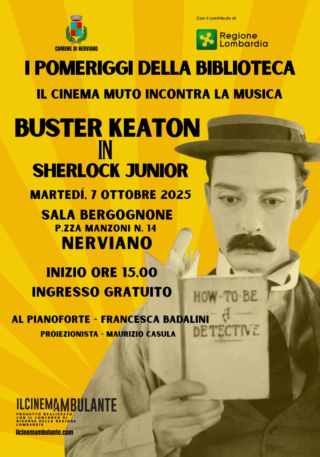 locandina buster keaton badalini cineconcerto