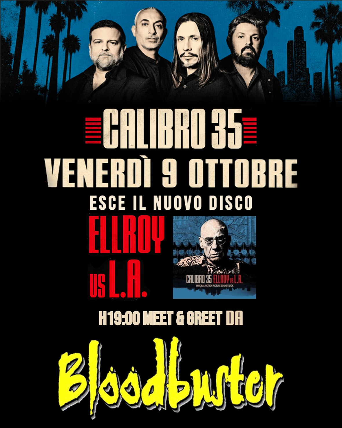 ColonneSonore.Net locandina calibro 35 presentazione album evl