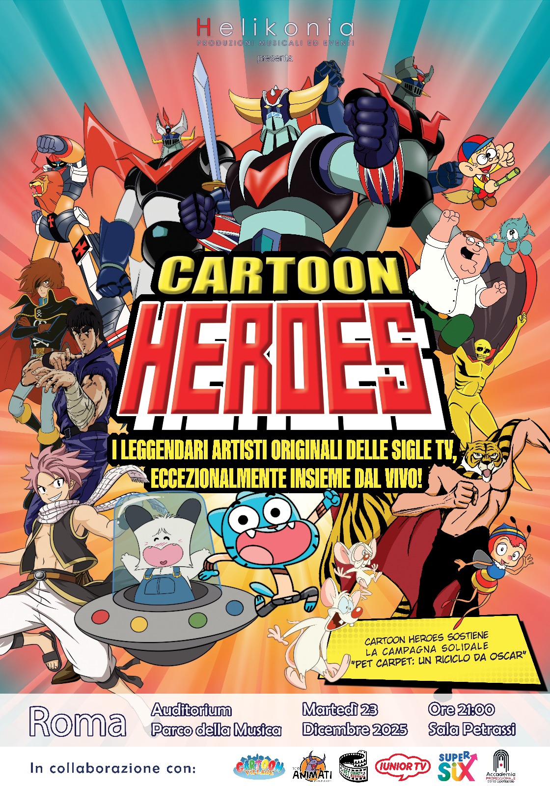 ColonneSonore.Net locandina cartoon heroes