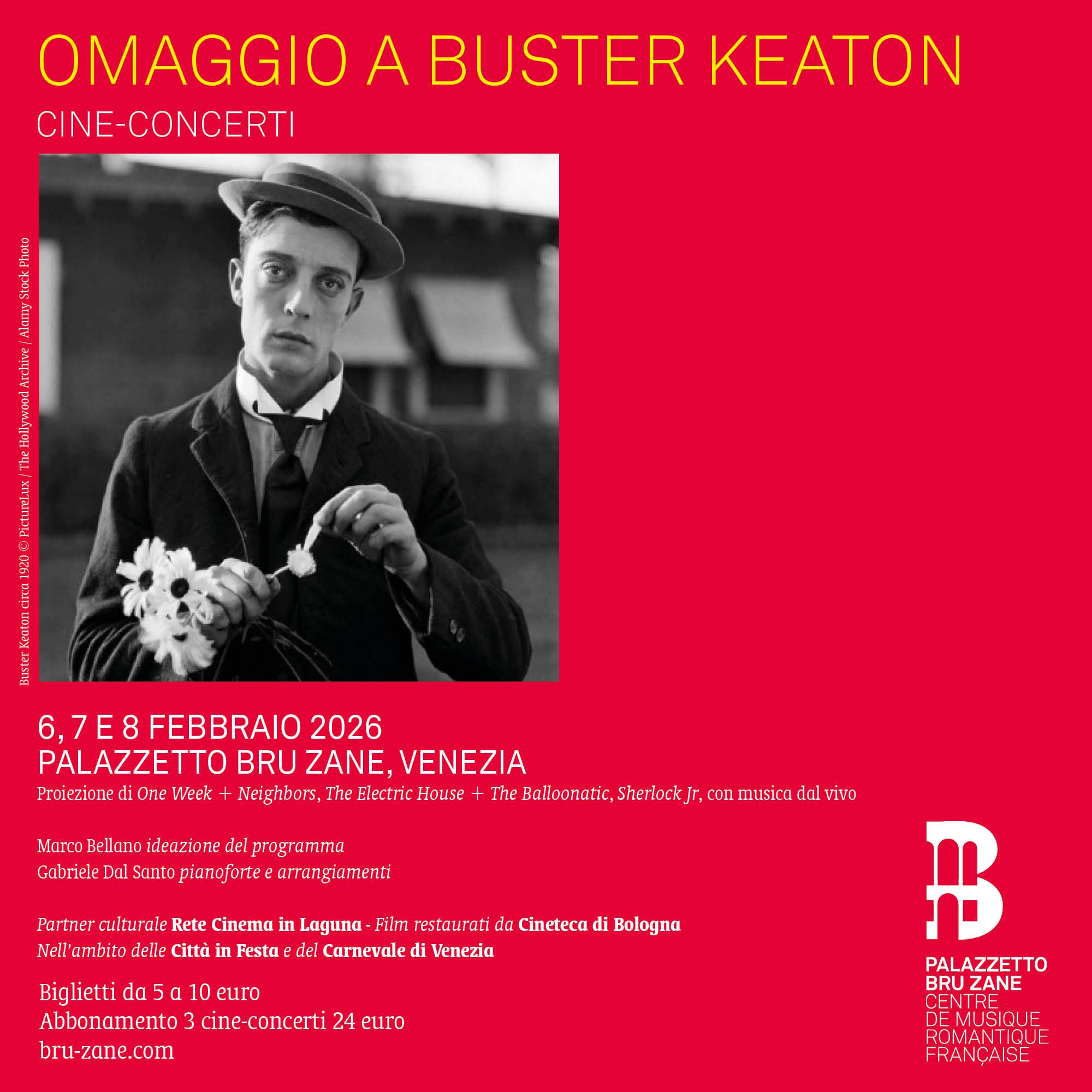 ColonneSonore.Net locandina cineconcerti buster keaton piano