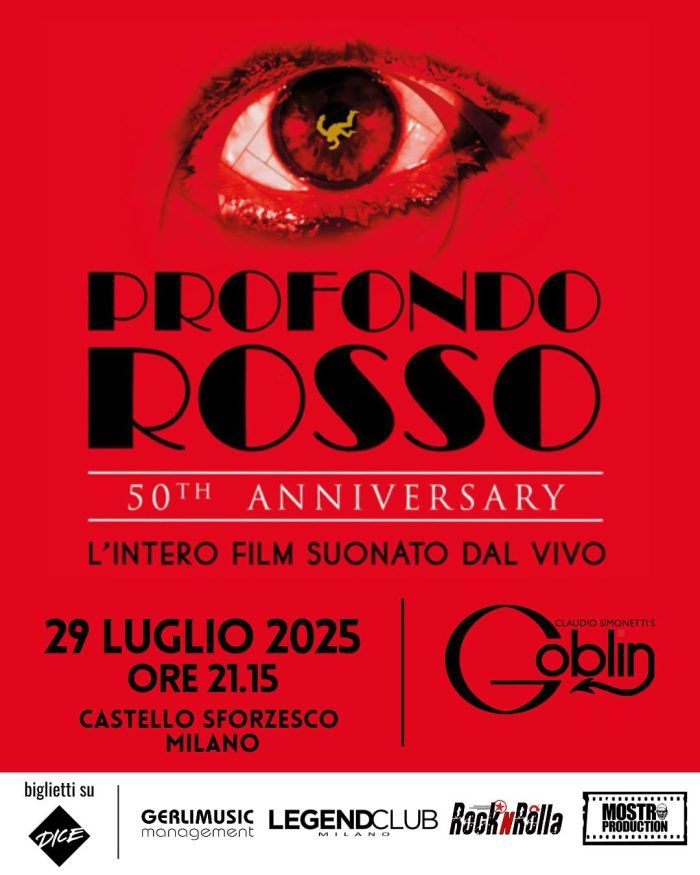 locandina claudio simonettis goblin 50 anniv profondo rosso