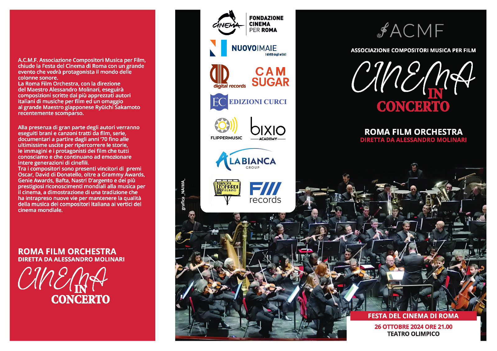 ColonneSonore.Net locandina concerto acmf 26 ottobre 2024 1