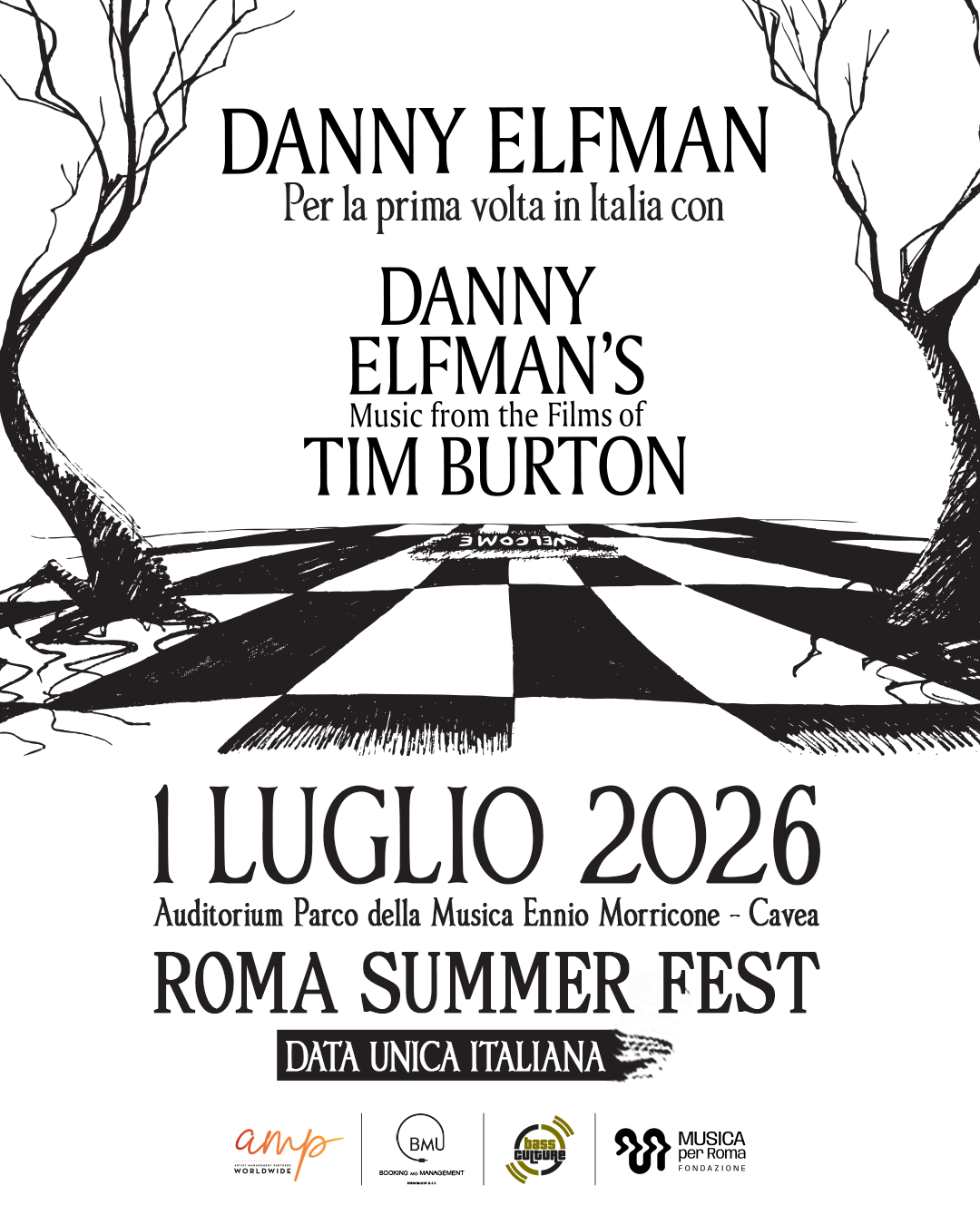 ColonneSonore.Net locandina concerto danny elfman tim burton originale 1