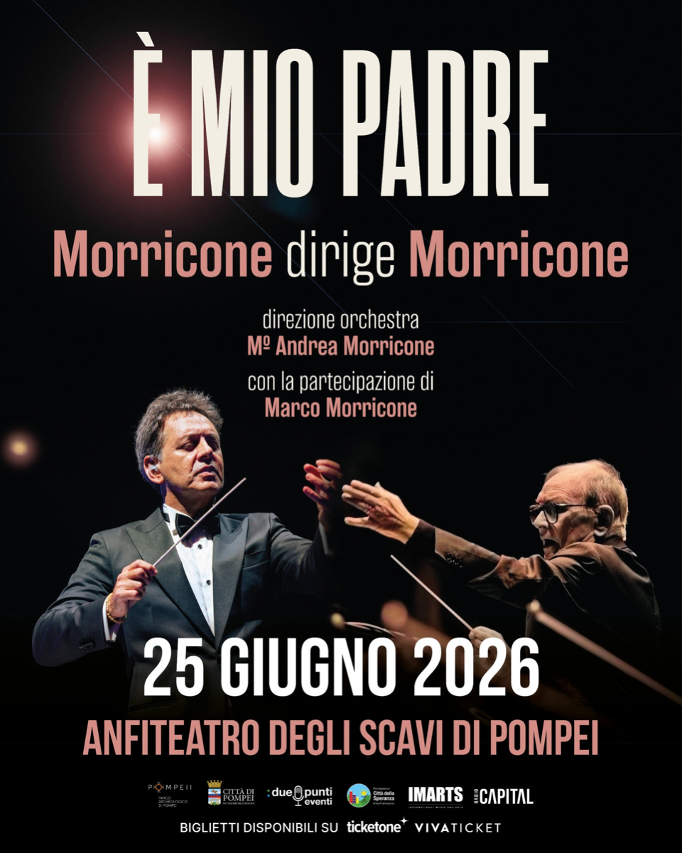 locandina concerto e mio padre morricone