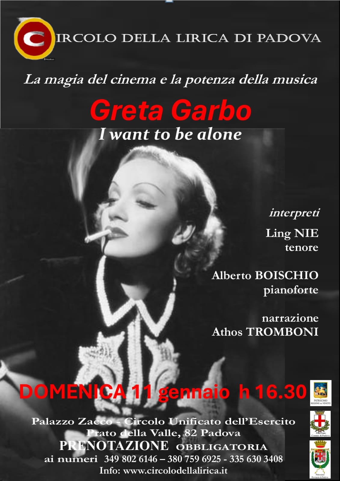 ColonneSonore.Net locandina concerto greta garbo