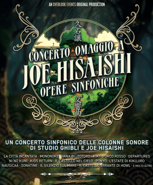locandina concerto joe hisaishi roma