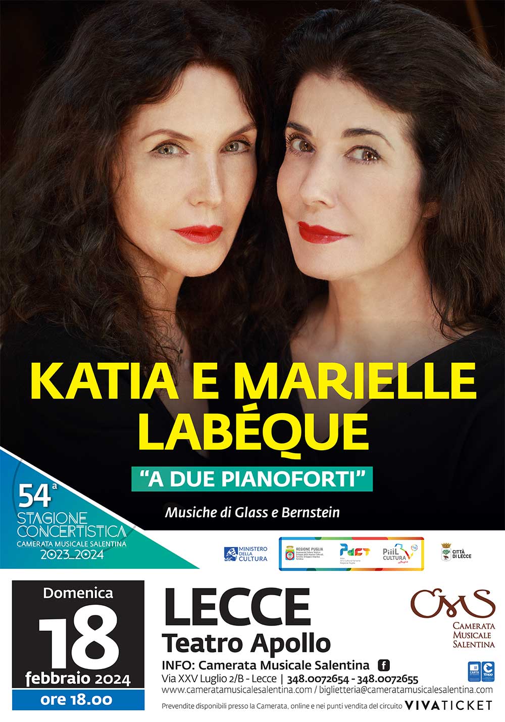 locandina concerto katia marielle labeque lecce
