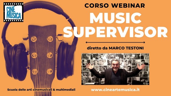 locandina corso music supervisor marco testoni