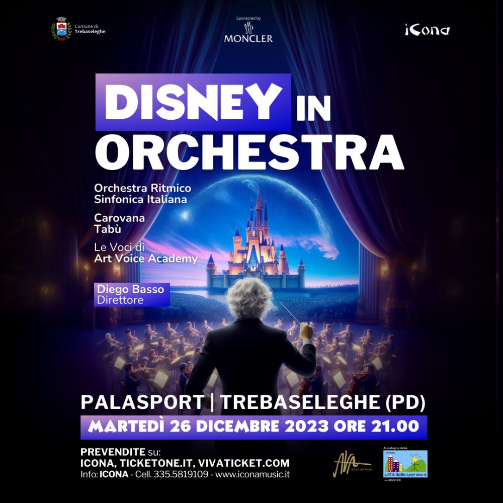 locandina disney concert diego basso