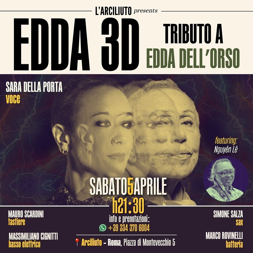 locandina edda dellorso concerto cignitti