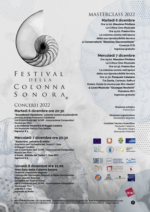 locandina festival colonna sonora calabria
