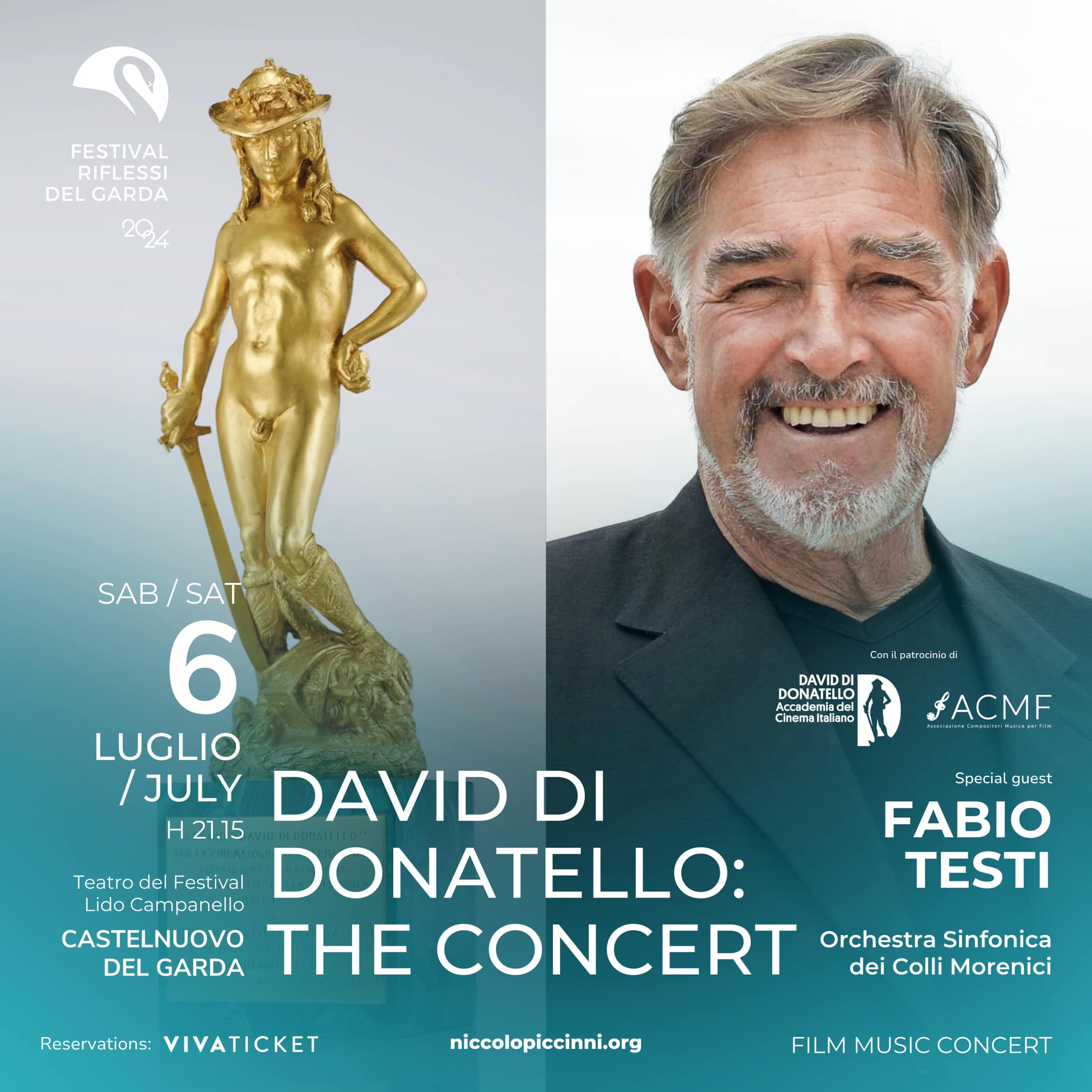 locandina festival del garda concerto david di donatello