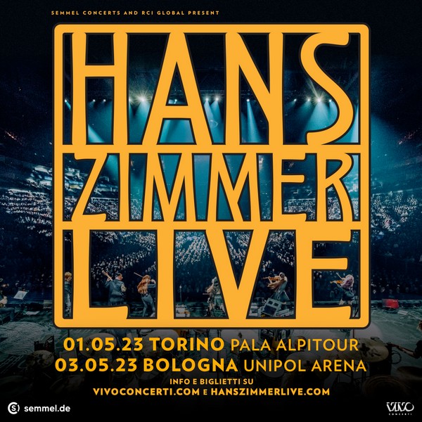 HANS ZIMMER torna in Italia con HANS ZIMMER LIVE THE CONCERT
