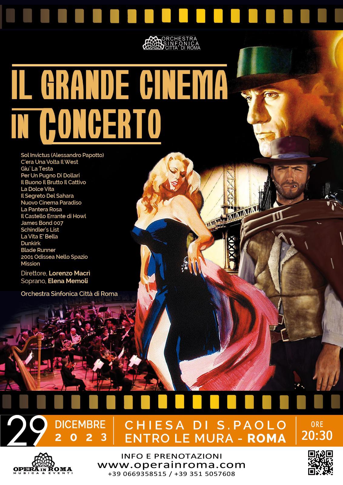 locandina il grande cinema in concerto