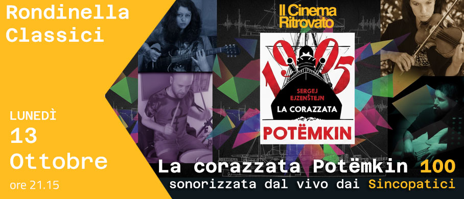 ColonneSonore.Net locandina la corazzata potemkin sincopatici 2025
