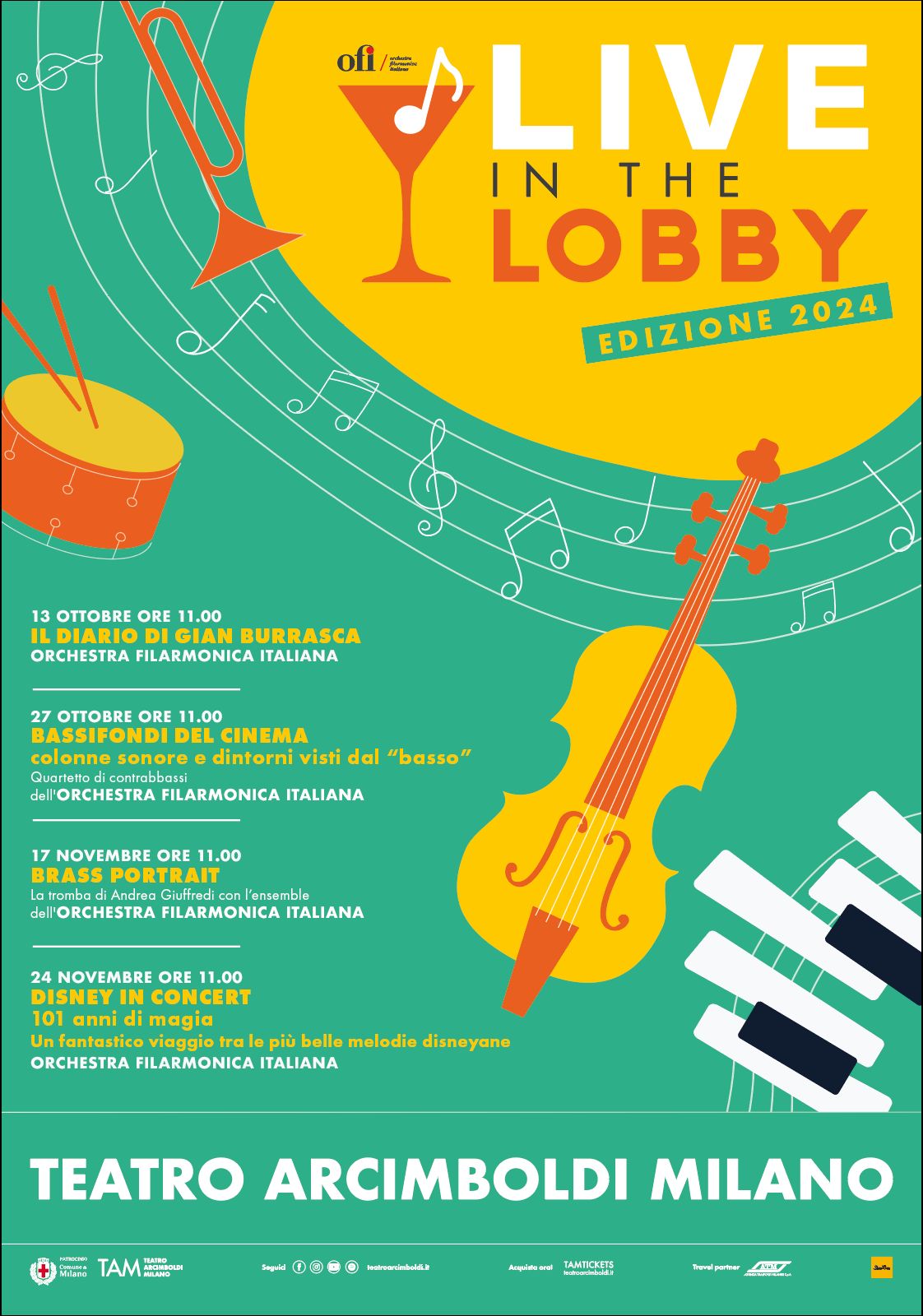 locandina live on lobby 2024