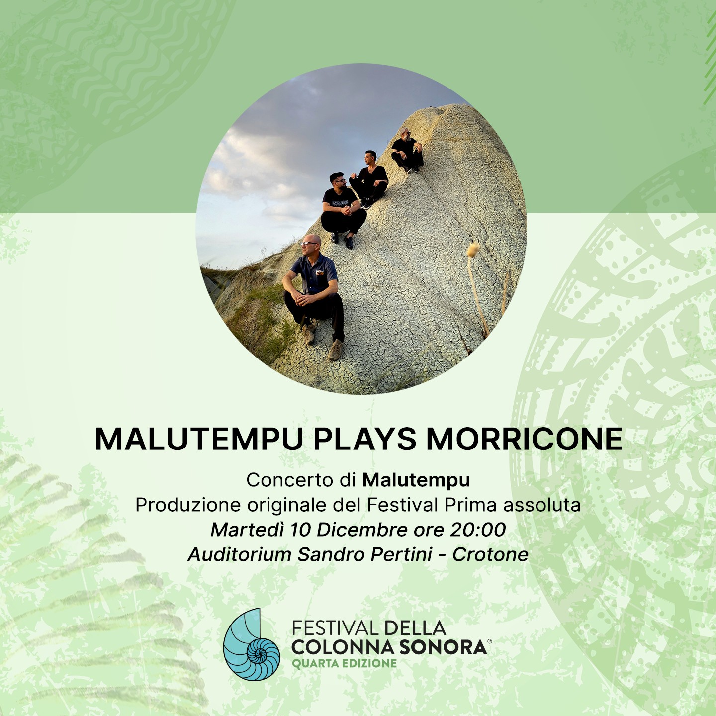 locandina malutempu concerto morricone