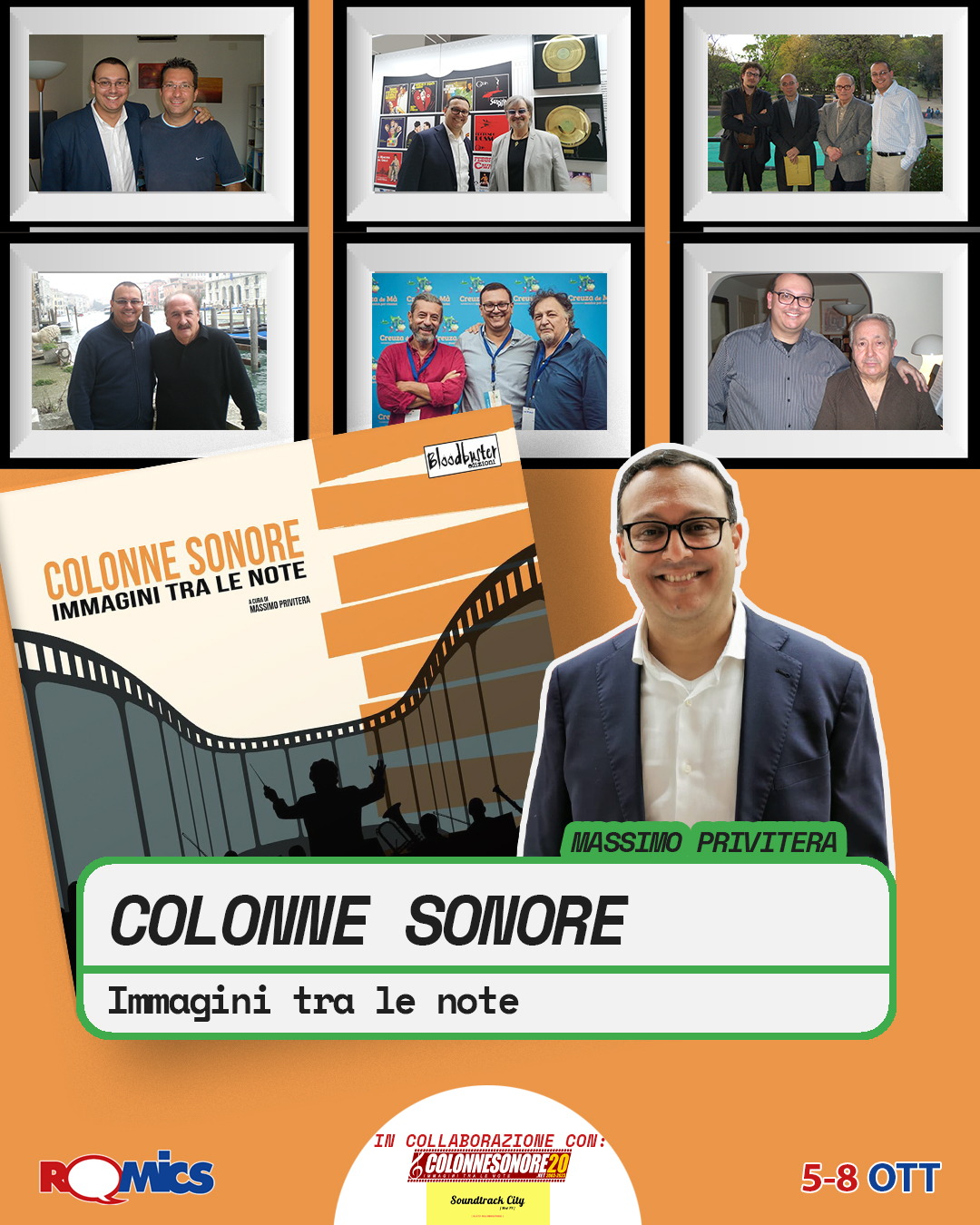 locandina massimo privitera romics 2