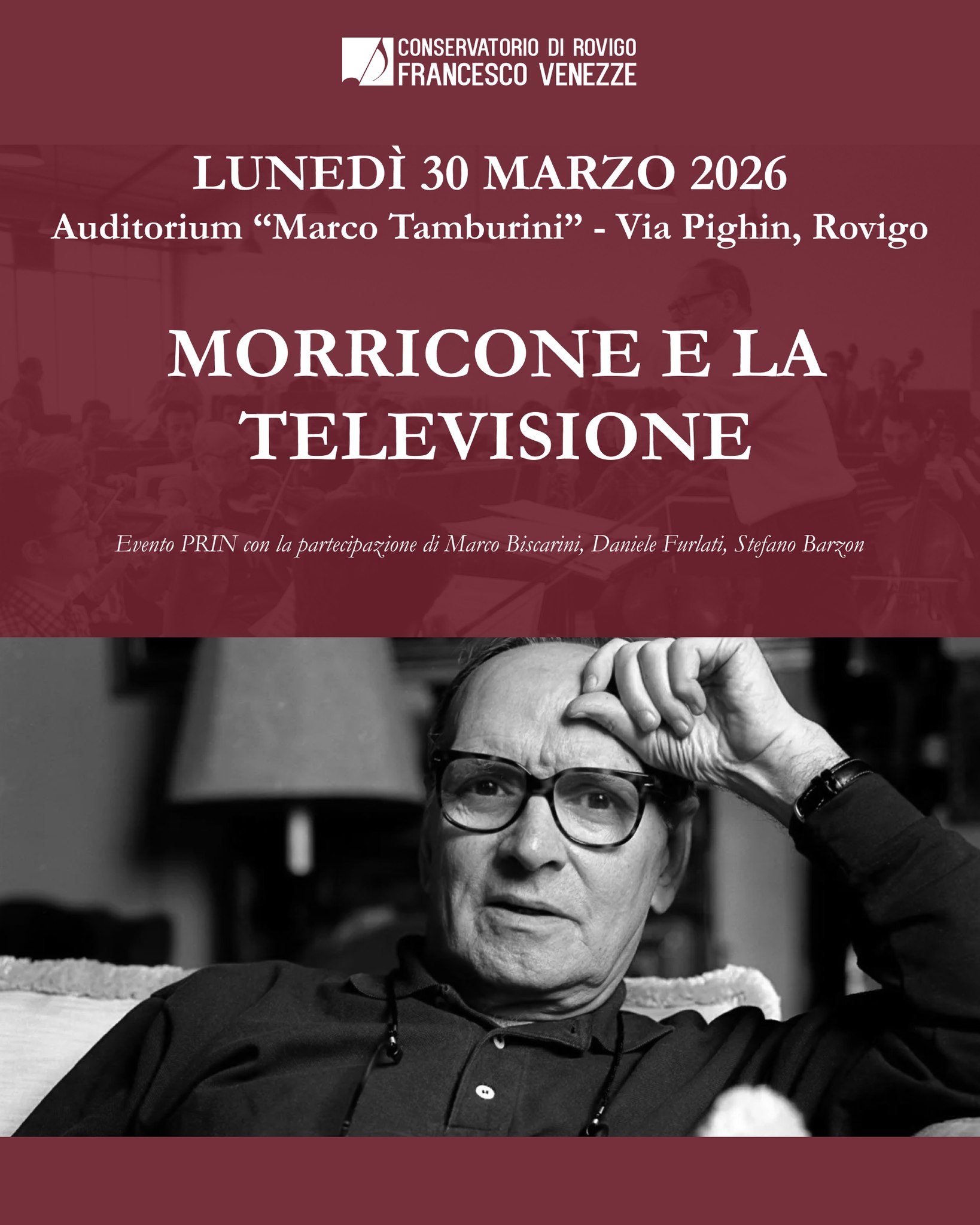 locandina morricone rovigo 2026