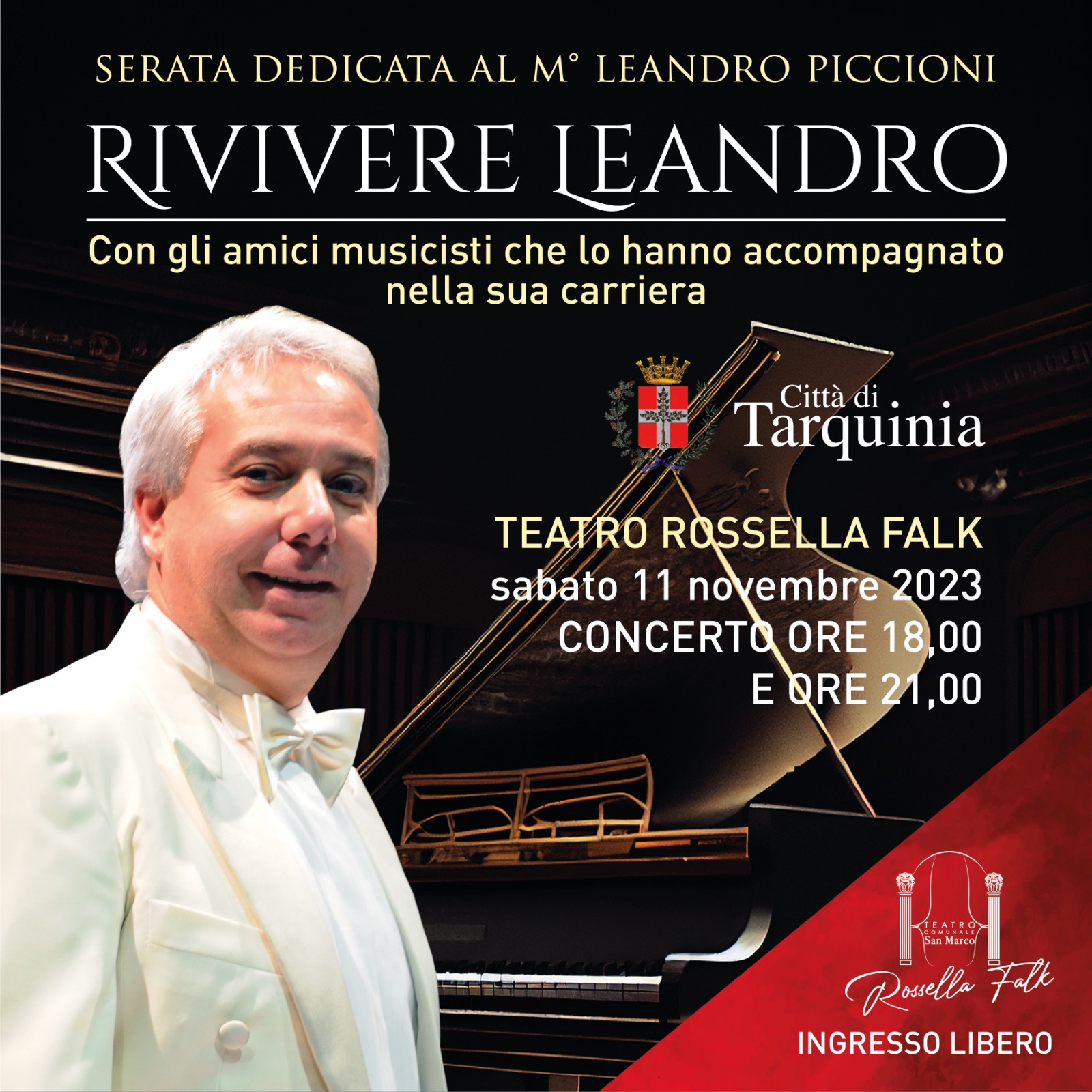 locandina omaggio leandro piccioni 2023