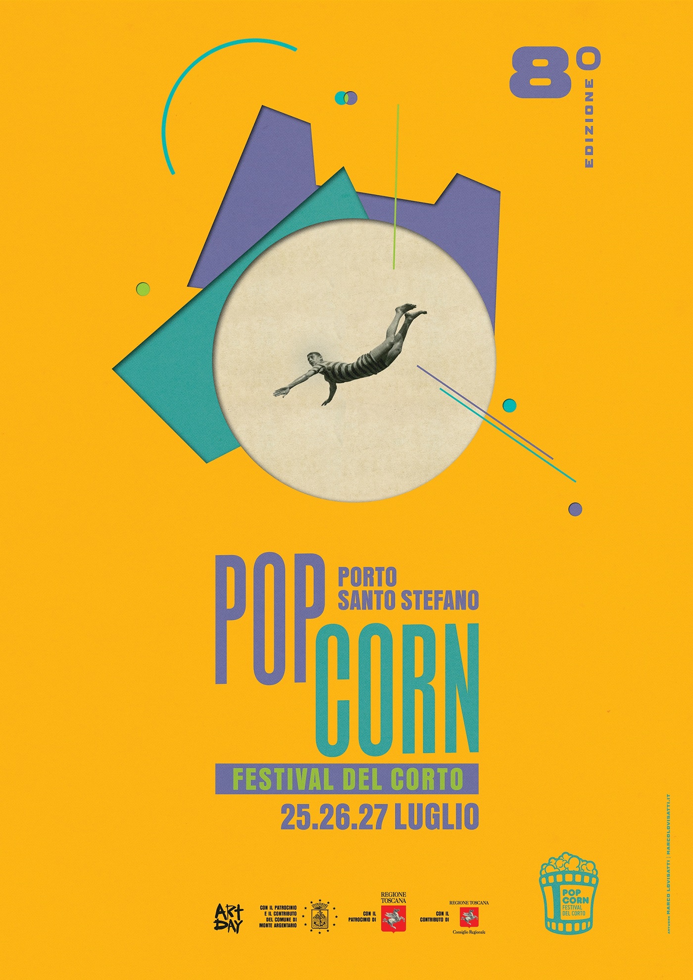 locandina pop corn festival 2025