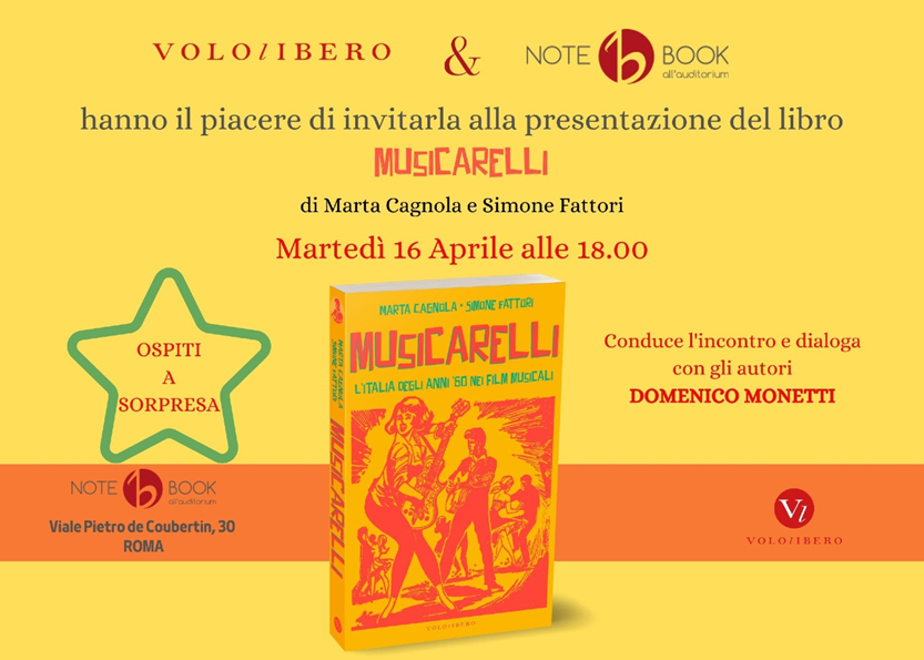 locandina presentazione libro musicarelli roma