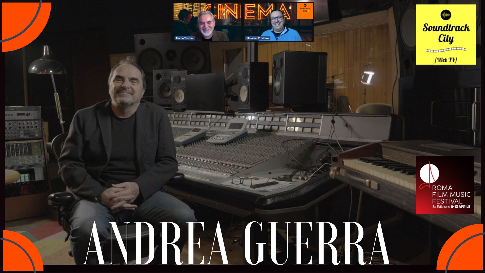 locandina soundtrack city andrea guerra rfmf