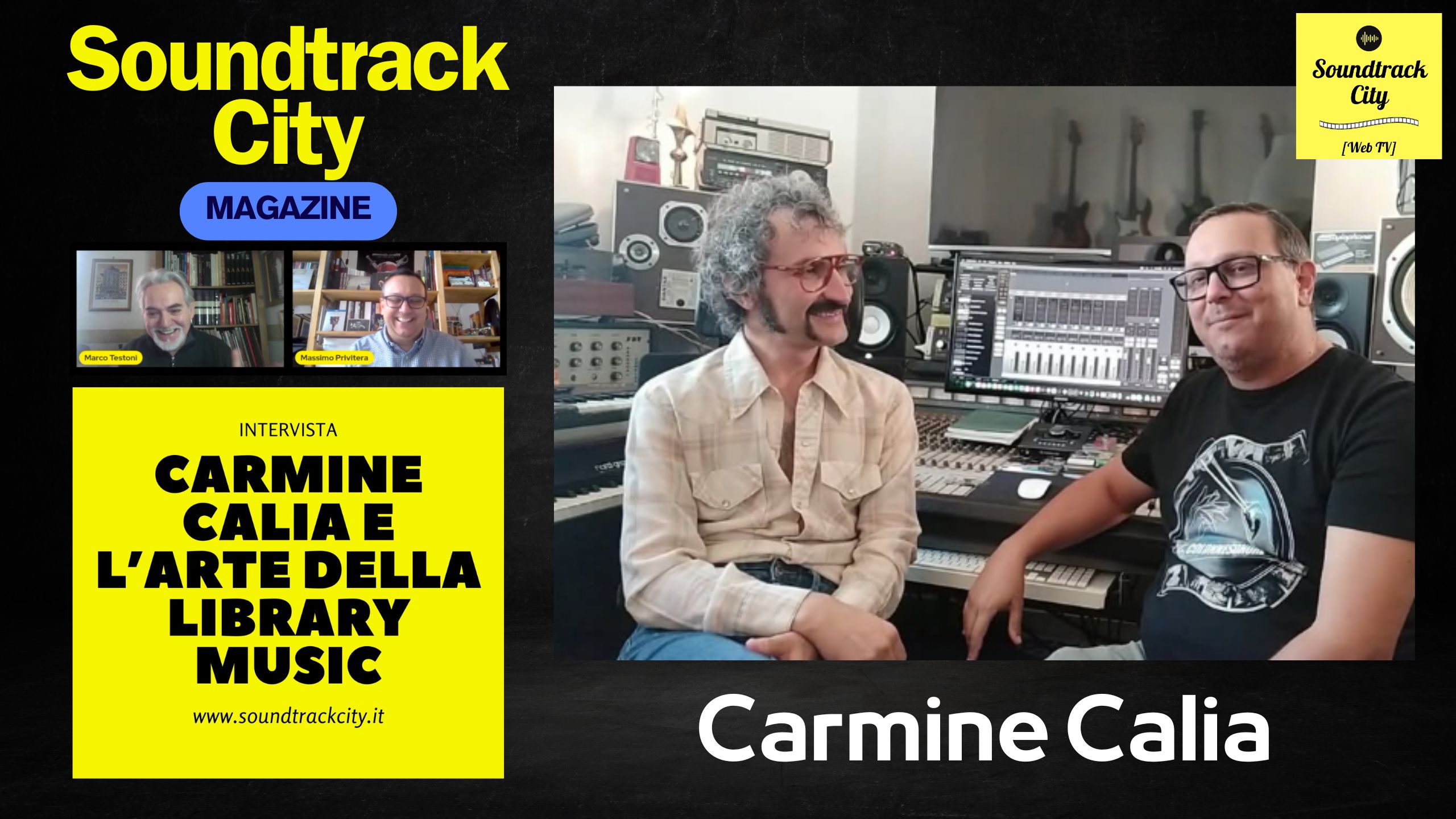 ColonneSonore.Net locandina soundtrack city carmine calia