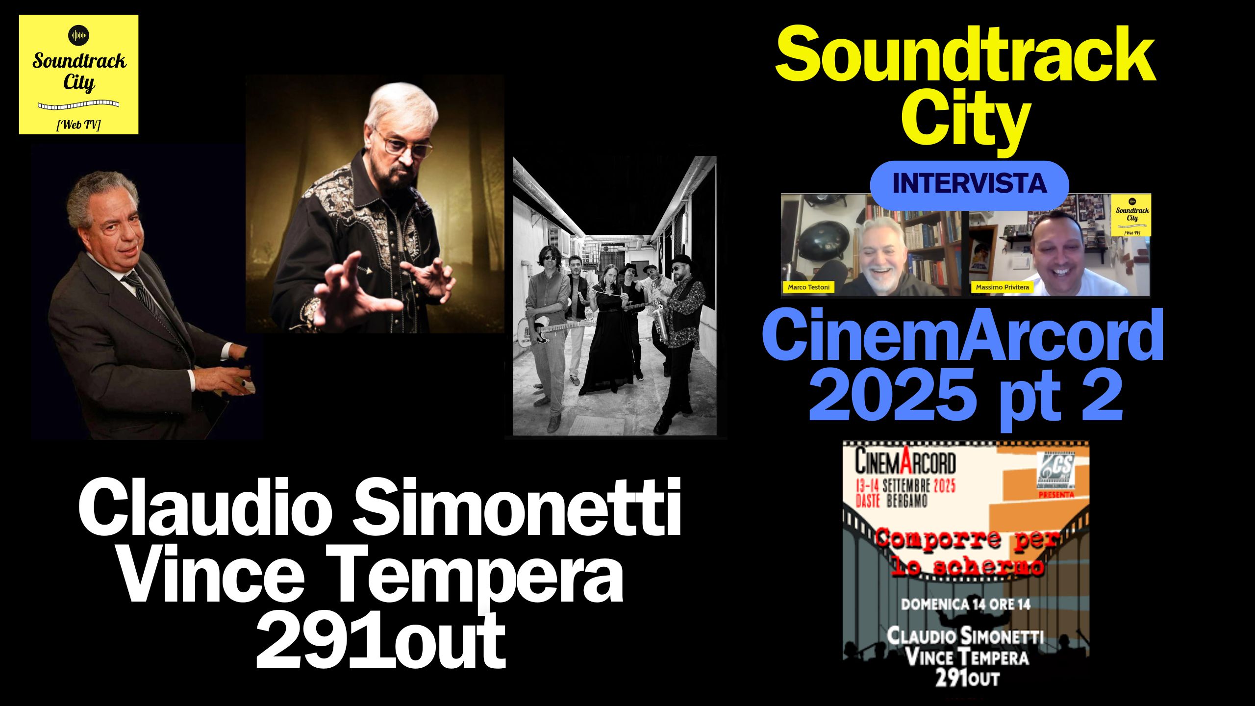 ColonneSonore.Net locandina soundtrack city cinemarcord 2025 seconda parte