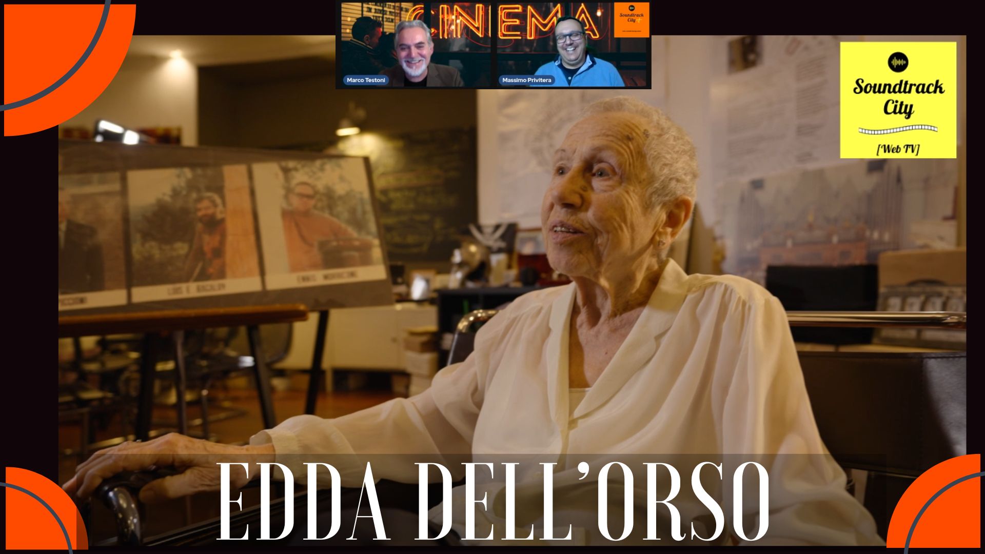 A Soundtrack City esclusiva intervista a Edda Dell'Orso al Roma Film