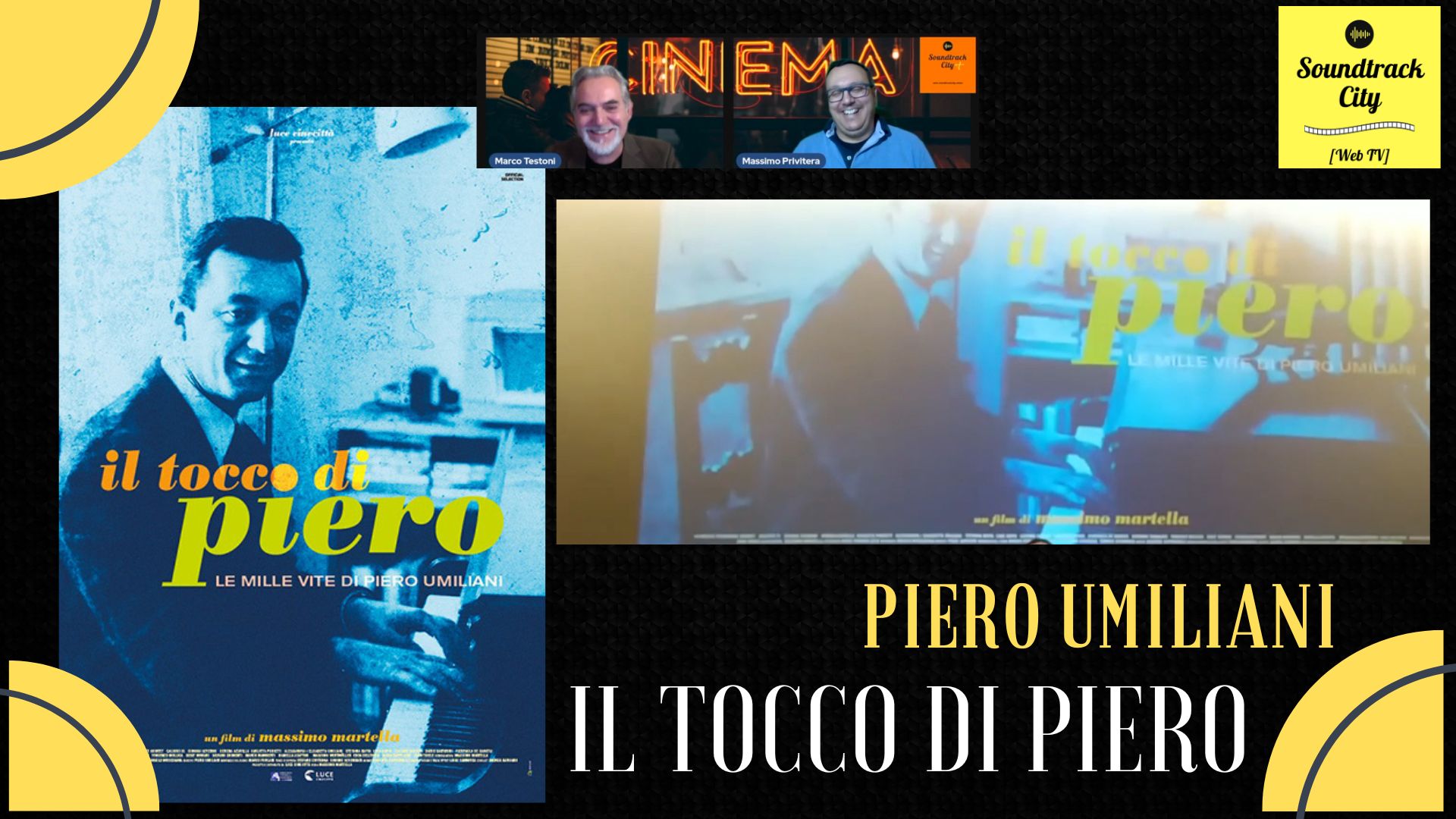 locandina soundtrack city il tocco di piero