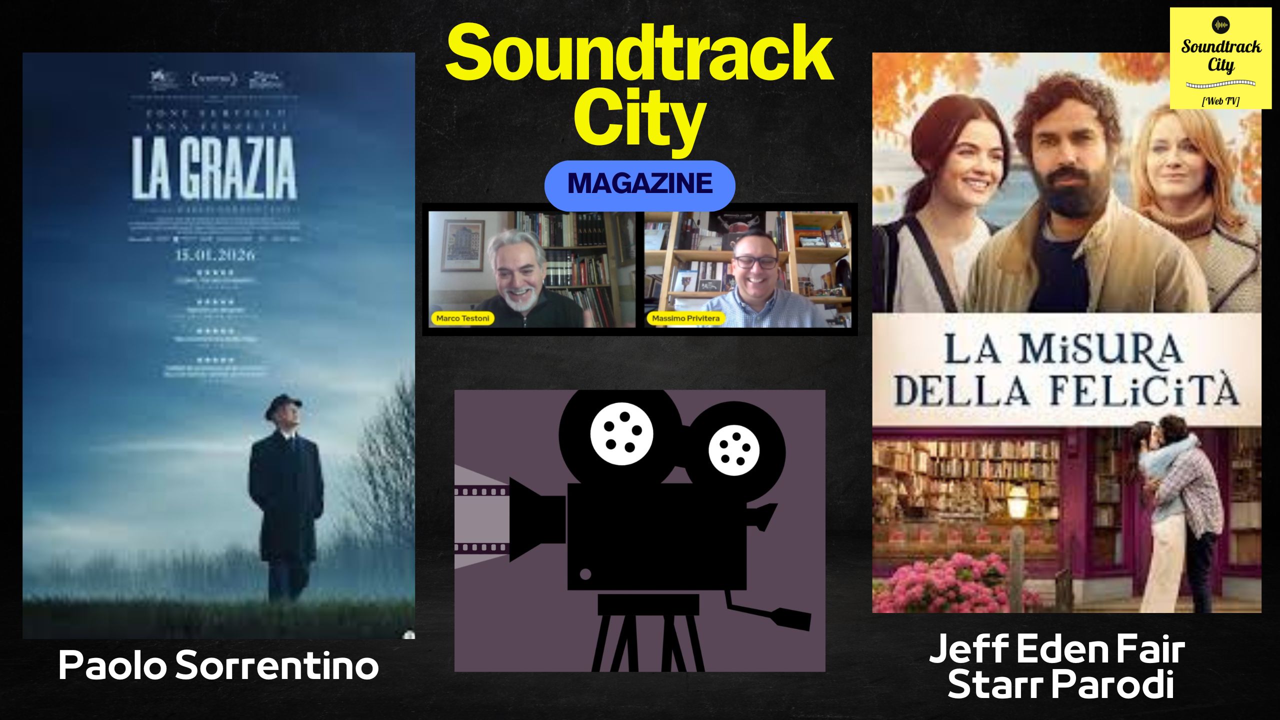 locandina soundtrack city mag la grazia felicita
