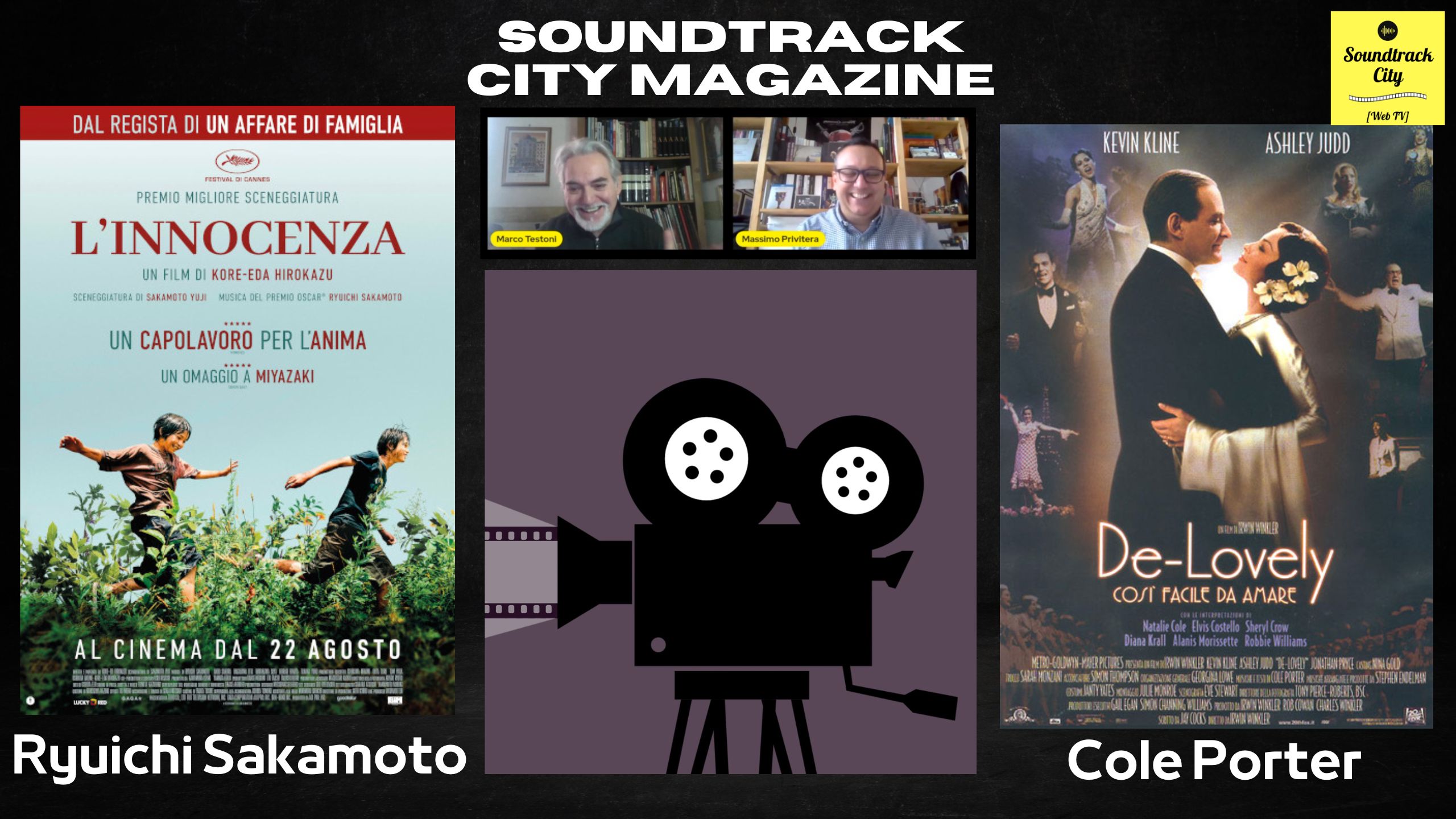 locandina soundtrack city magazine sakamoto porter