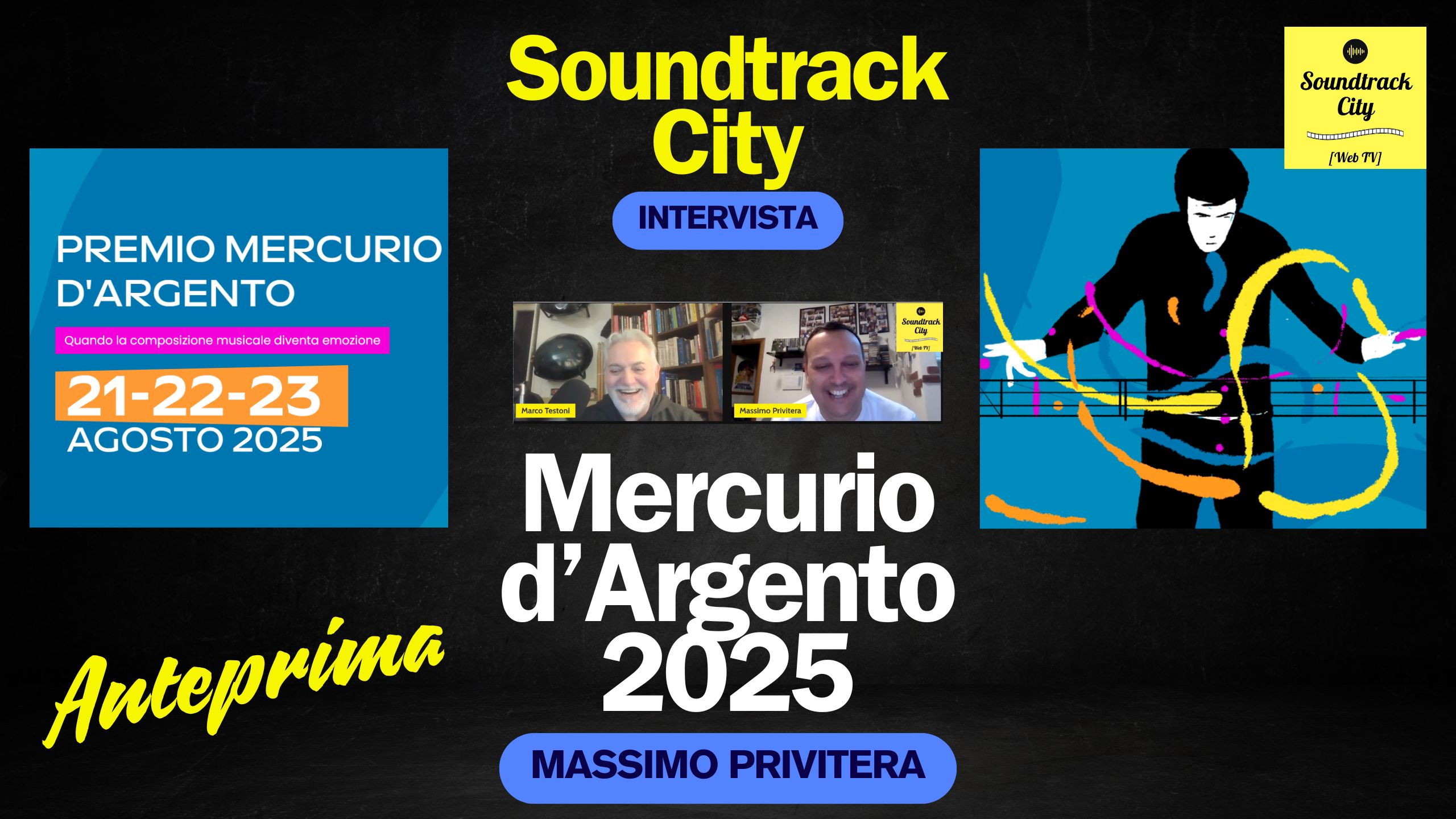 ColonneSonore.Net locandina soundtrack city mercurio dargento 2025