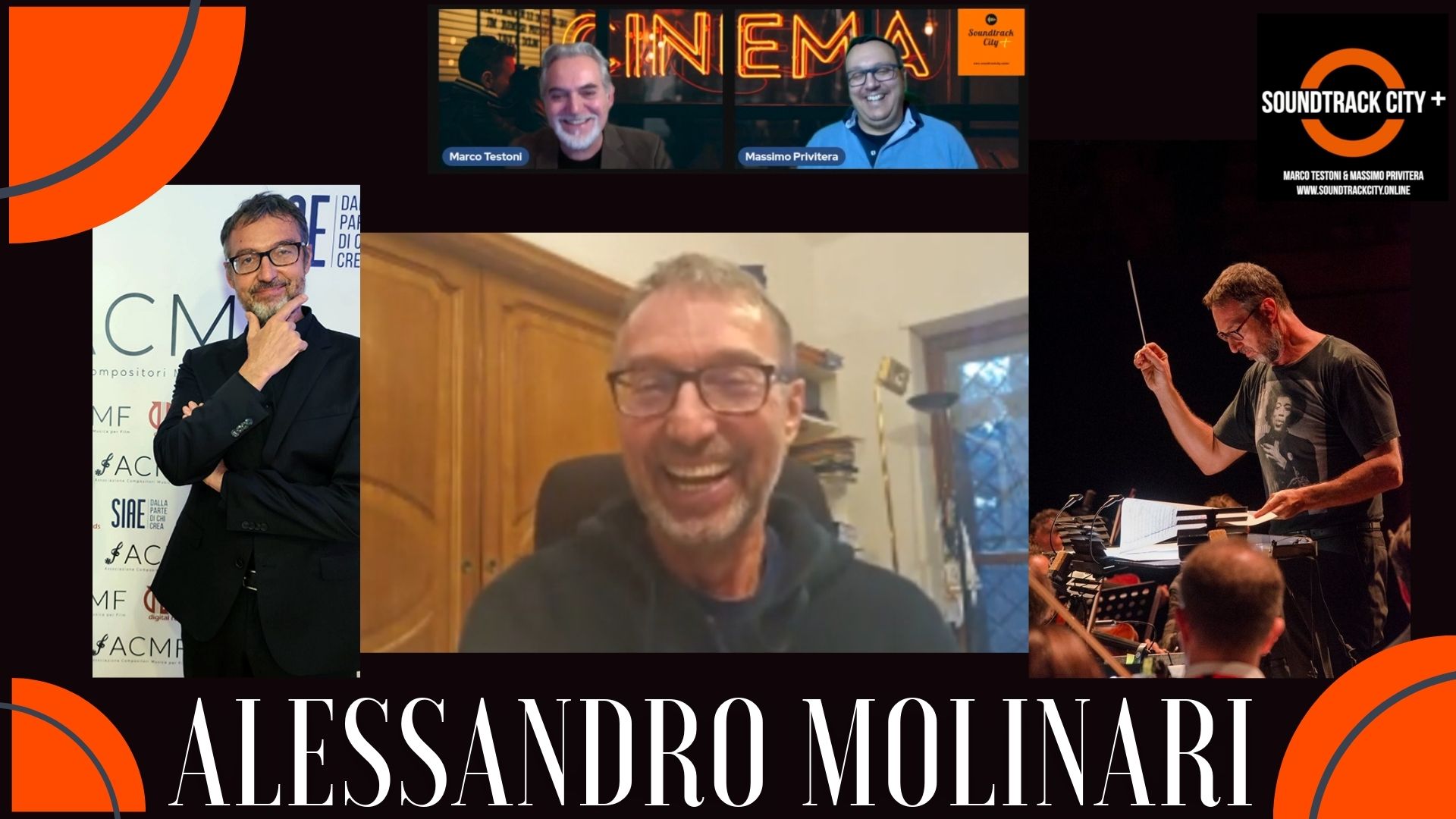 locandina soundtrack city plus alessandro molinari