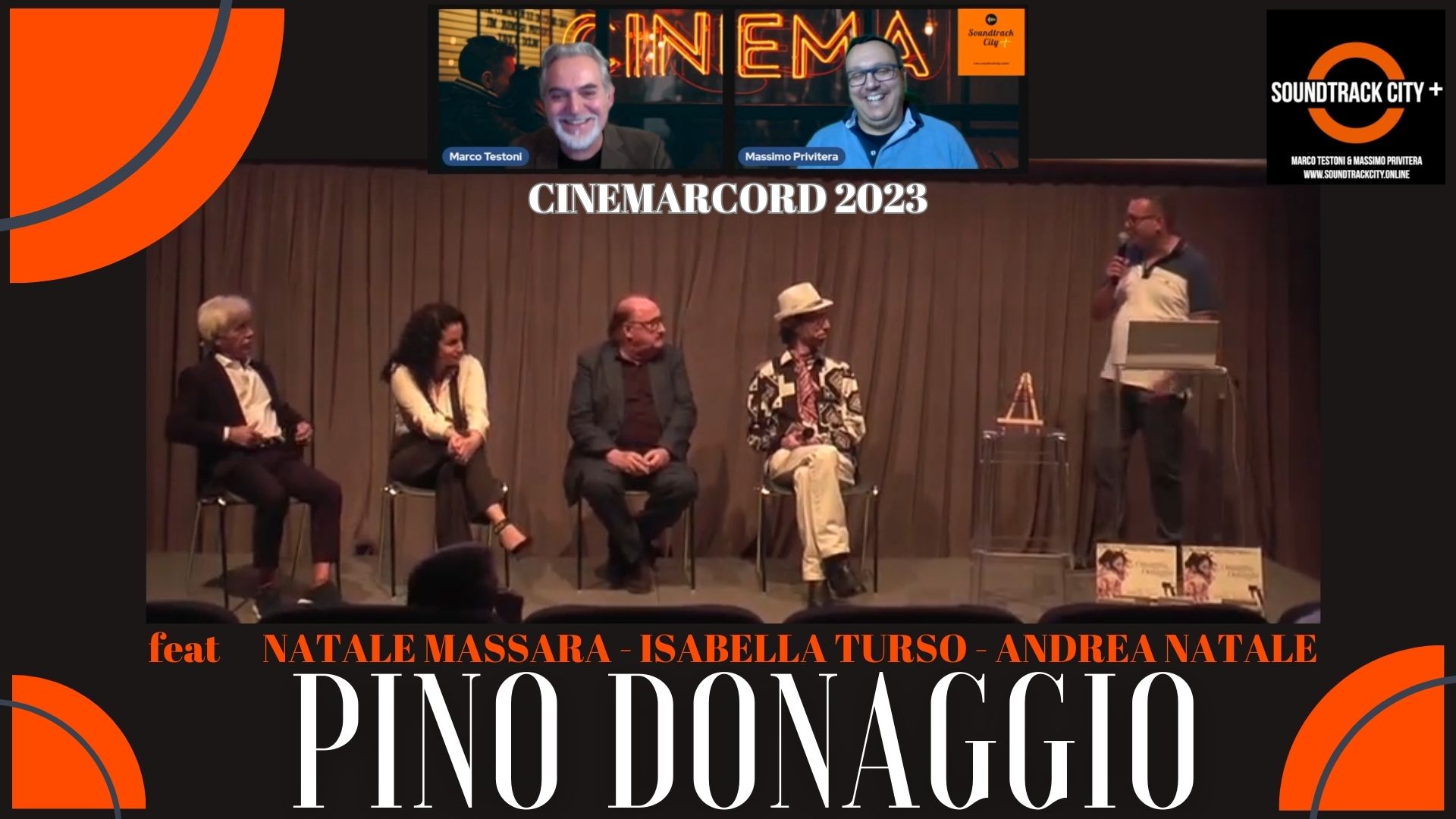 locandina soundtrack city plus donaggio cinemarcord 2023