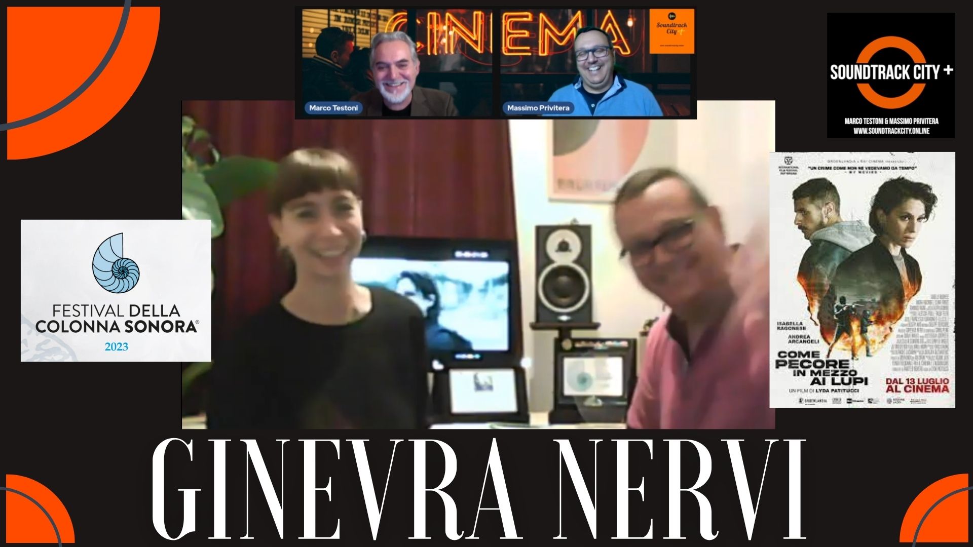locandina soundtrack city plus ginevra nervi